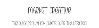 Market Creative by Scratchones — Script Handwritten Font — thumbnail 1