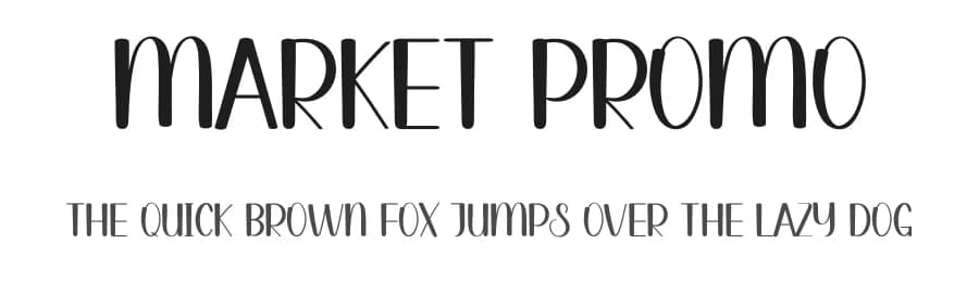 Market Promo by Inermedia Studio — Script Handwritten Font