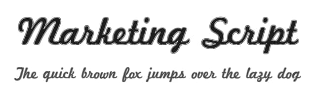 Marketing Script by Dieter Steffmann — Script Handwritten Font