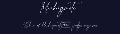 Markingmate by Nathatype — Script Handwritten Font — thumbnail 2