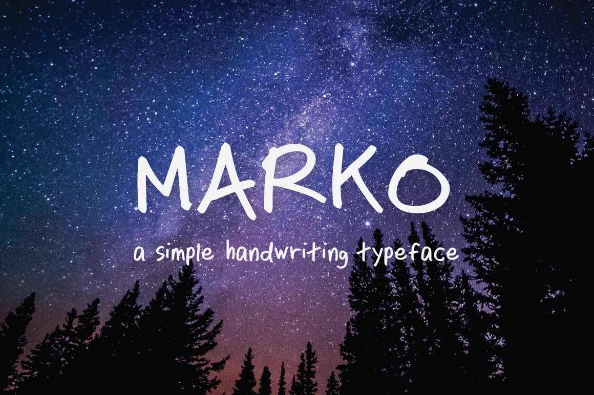 Marko Font by Projectile — Script Handwritten Font