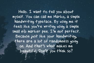 Marko Font by Projectile — Script Handwritten Font — thumbnail 2