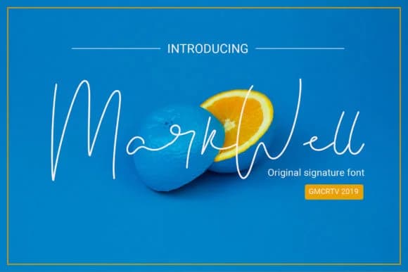 Markwell Font by Gumacreative — Script Handwritten Font