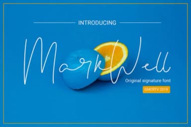 Markwell Font by Gumacreative — Script Handwritten Font — thumbnail 1