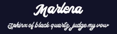 Marlena by Ianmikraz — Script Handwritten Font — thumbnail 2