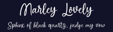 Marley Lovely by Typetemp Studio — Script Handwritten Font — thumbnail 2
