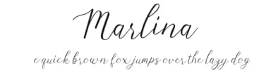Marlina by Rahagita Studio — Script Handwritten Font — thumbnail 1
