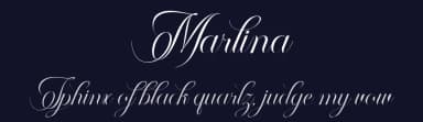 Marlina by Mustakim - — Script Handwritten Font — thumbnail 2