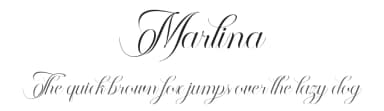 Marlina by Mustakim - — Script Handwritten Font — thumbnail 1