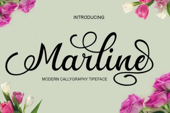 Marline Font by AzzamStudio — Script Handwritten Font