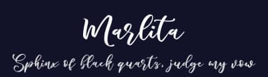 Marlita by Abo Daniel Studio — Script Handwritten Font — thumbnail 2