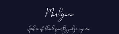 Marlyana by Letterena Studios — Script Handwritten Font — thumbnail 2