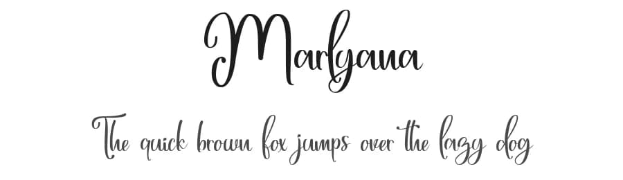 Marlyana by Subotype — Script Handwritten Font