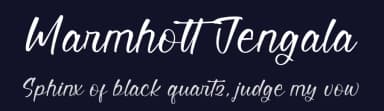 Marmhott Jengala by Perspectype Studio - Letterena.com — Script Handwritten Font — thumbnail 2