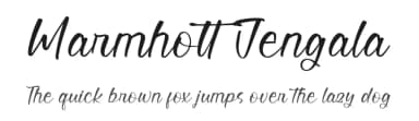 Marmhott Jengala by Perspectype Studio - Letterena.com — Script Handwritten Font — thumbnail 1
