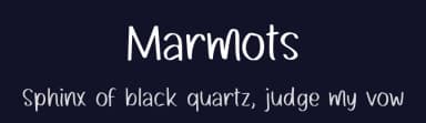 Marmots by Aisyah — Script Handwritten Font — thumbnail 2