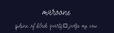 Maroone by selawetype — Script Handwritten Font — thumbnail 2