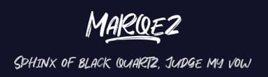 Marqez by Khurasan — Script Handwritten Font — thumbnail 2