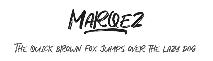 Marqez by Khurasan — Script Handwritten Font