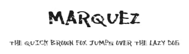 Marquez by Xerographer Fonts — Script Handwritten Font — thumbnail 1