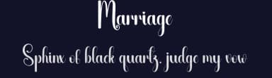 Marriage by Andi Moz — Script Handwritten Font — thumbnail 2