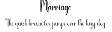 Marriage by Andi Moz — Script Handwritten Font — thumbnail 1