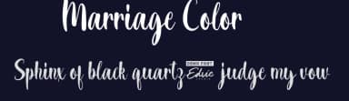Marriage Color by Edric Studio — Script Handwritten Font — thumbnail 2