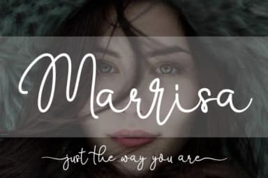 Marrisa Script Font by aldedesign — Script Handwritten Font — thumbnail 1
