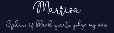 Marrisa by aldedesign — Script Handwritten Font — thumbnail 2
