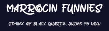 Marrocin Funnies by Kotak Kuning Studio — Script Handwritten Font — thumbnail 2