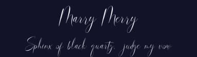 Marry Merry by Hadjar Creative — Script Handwritten Font — thumbnail 2