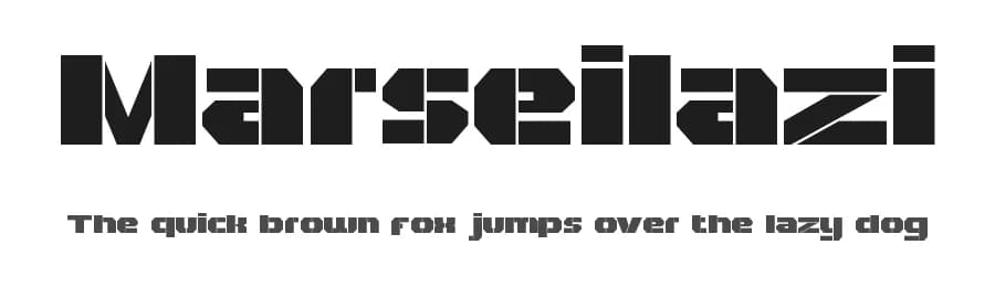 Marseilazi by PutraCetol Studio — Sans Serif Font