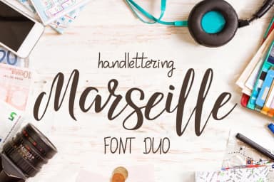 Marseille Font by tregubova.jul — Script Handwritten Font — thumbnail 1