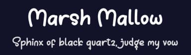 Marsh Mallow by twinletter — Script Handwritten Font — thumbnail 2