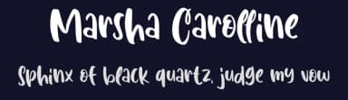 Marsha Carolline by Creakokun Studio — Script Handwritten Font — thumbnail 2