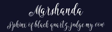 Marshanda by Jhoen Studio — Script Handwritten Font — thumbnail 2