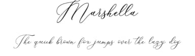 Marshella by Sizimon.id — Script Handwritten Font — thumbnail 1