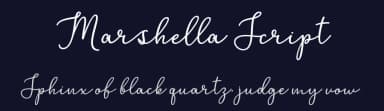 Marshella Script by Cut Story — Script Handwritten Font — thumbnail 2