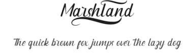 Marshland by RaisProject — Script Handwritten Font — thumbnail 1