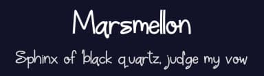 Marsmellon by Rhamdani Mardiansyah — Script Handwritten Font — thumbnail 2