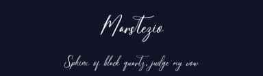 Marstezio by Letterena Studios — Script Handwritten Font — thumbnail 2