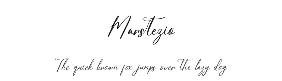 Marstezio by Letterena Studios — Script Handwritten Font — preview 1