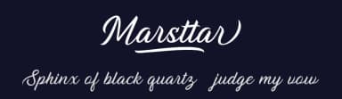 Marsttar by Digitype Studio — Script Handwritten Font — thumbnail 2