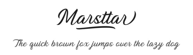 Marsttar by Digitype Studio — Script Handwritten Font