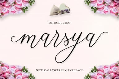 Marsya Font by Vegas Type — Script Handwritten Font — thumbnail 1