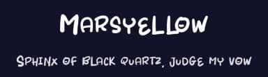 Marsyellow by Pustudio — Script Handwritten Font — thumbnail 2