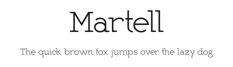 Martell by Adrian Candela — Serif Font — preview 1