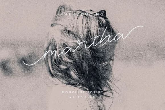 Martha Font by sarten by sarten — Script Handwritten Font