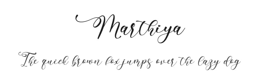 Marthiya by Yumna Family — Script Handwritten Font