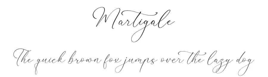 Martigale by Storytype Studio — Script Handwritten Font